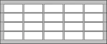 18ft (5 panels)* panel style