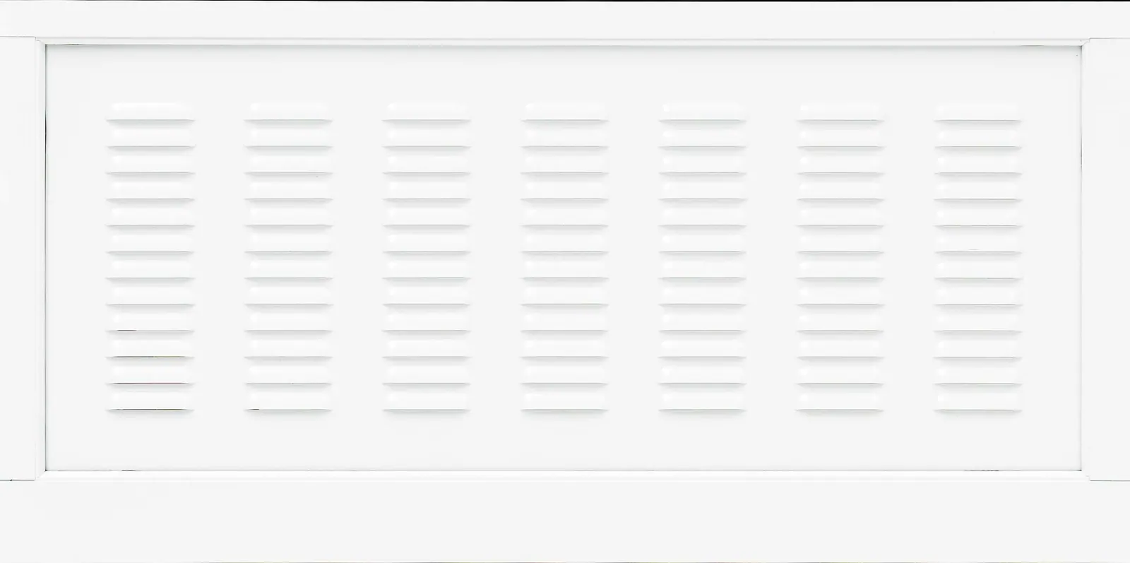 Louvered panel option