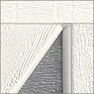 Gray / White finish