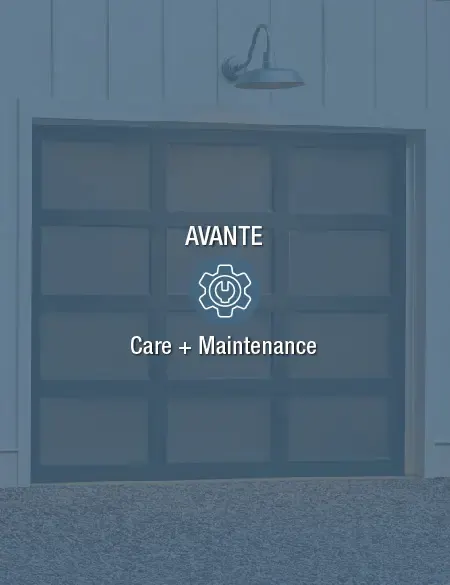 Avante Care and Maintenance Manual