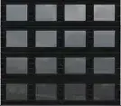 Grooved full view with short panel windows