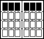 4-Section Square panel style