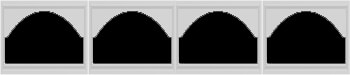 Cathedral window insert