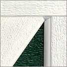 White / Green finish