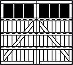 4-Section Square panel style