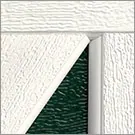 Green / White finish