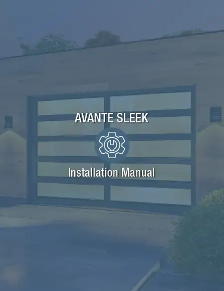 Installation Instructions for Avante Sleek
