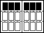 3-Section Square panel style