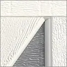 White / Gray finish