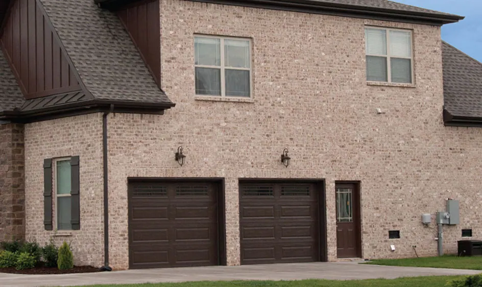 Safe-Way Choice Series Model 58/59 long raised panel garage door