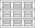 Horizontal Raised panel style