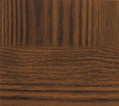 Walnut finish