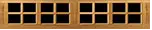 Colonial Stockton window insert