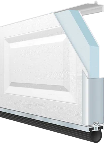 Series 414 polystyrene-insulated construction diagram