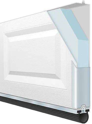 Series 418 polyurethane sandwich construction diagram