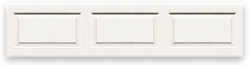 Medium Raised Panel (Models 89, 91) panel style