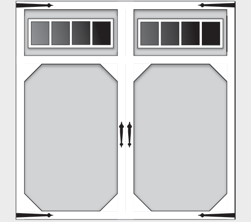 Safe-Way Aristocrat Monarch M2BW4 — Window Design 4