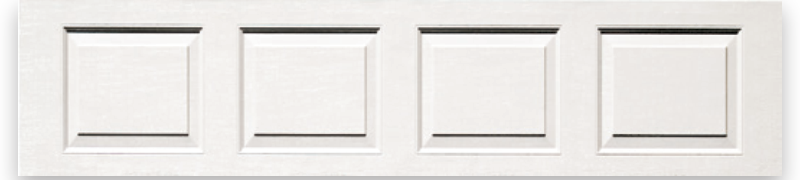 Standard Raised Panel (Models 56, 57) panel style