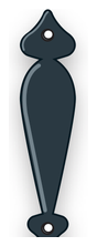 Steel Handle decorative hardware