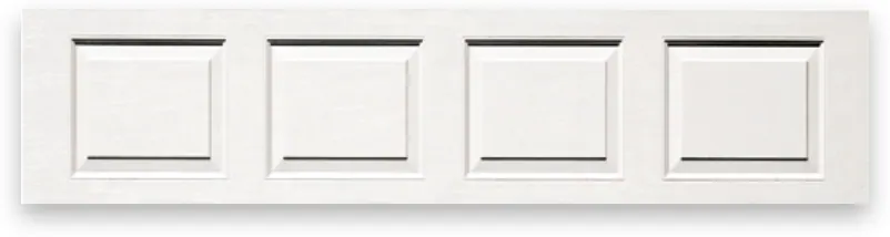 Standard Raised Panel (Models 65, 70) panel style