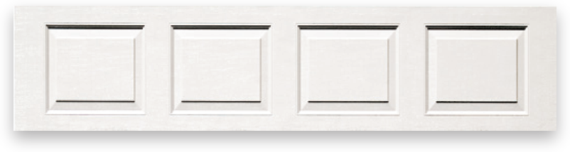 Standard Raised Panel (Models 65, 70) panel style