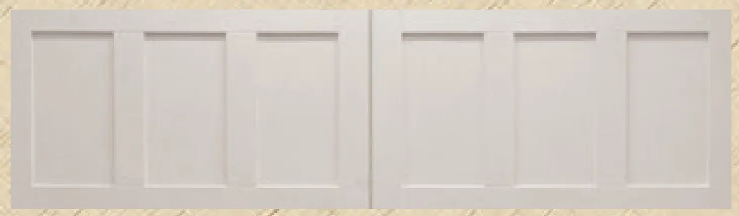 Colonial Solid window insert