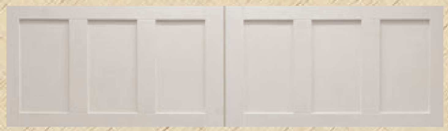 Colonial Solid window insert