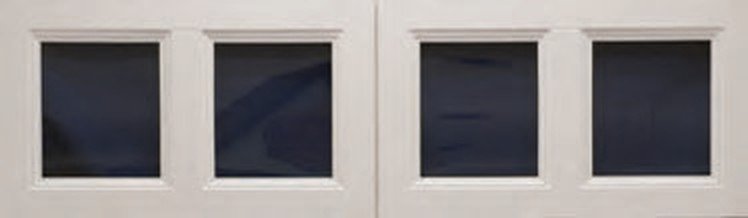Small Plain View window insert