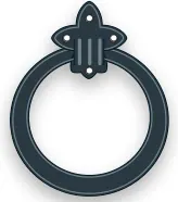 Carriage Knocker Kit decorative hardware