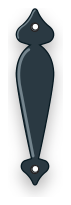 Steel Handle decorative hardware