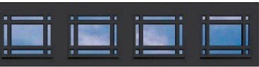Prairie window insert