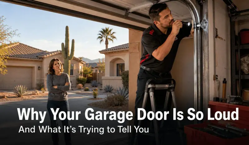 Why Your Garage Door Is So Loud (and What It's Trying to Tell You)