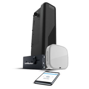 premium series heavy duty dc battery backup wall mount wi fi garage door opener