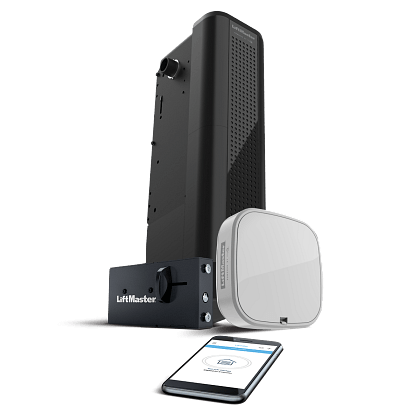 premium series heavy duty dc battery backup wall mount wi fi garage door opener