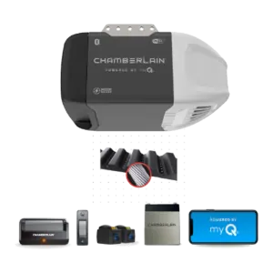 ULTRA-QUIET WI-FI GARAGE DOOR OPENER WITH BATTERY BACKUP