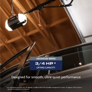 3/4 HP Belt Drive Opener with myQ Connectivity