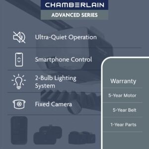 3/4 HP Belt Drive Opener with myQ Connectivity