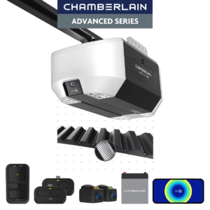3/4 HP Belt Drive Opener with Battery Backup and myQ Connectivity