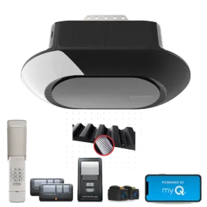 Ultra-Quiet Wi-Fi Garage Door Opener With Wireless Keypad