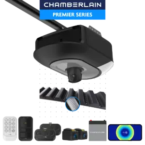 1-1/4 HP Belt Drive Opener with Battery Backup, Built-In Camera, and myQ Connectivity
