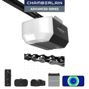 1/2 HP Chain Drive Opener with Battery Backup and myQ Connectivity