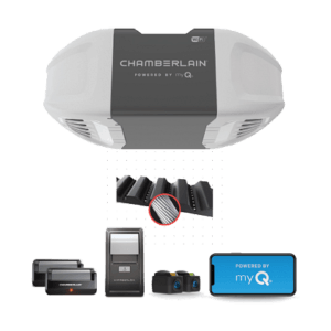 quiet wi fi belt drive garage door opener