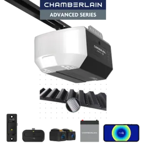 1/2 hp belt drive opener with battery backup and myq connectivity