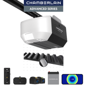 1/2 hp belt drive opener with battery backup and myq connectivity