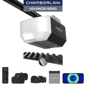1/2 hp belt drive opener with battery backup and myq connectivity