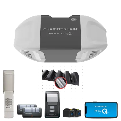 ultra quiet wi fi garage door opener