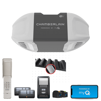ultra quiet wi fi garage door opener
