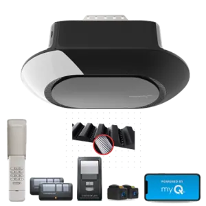 ultra quiet wi fi garage door opener with wireless keypad