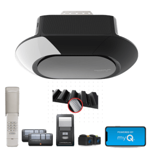 ultra quiet wi fi garage door opener with wireless keypad