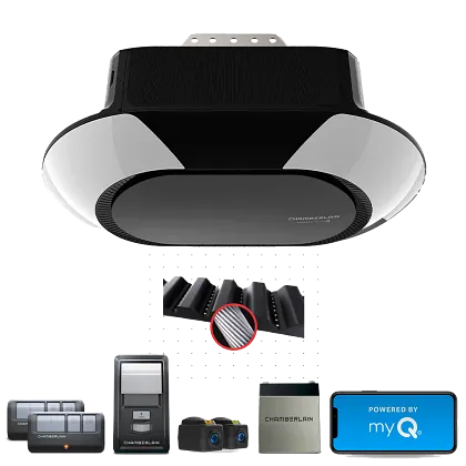 corner to corner lighting led wi fi ultra quiet battery backup garage door opener
